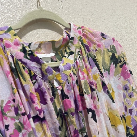 H&M Tie-belt Crêped Dress 4X - Picture 6 of 11